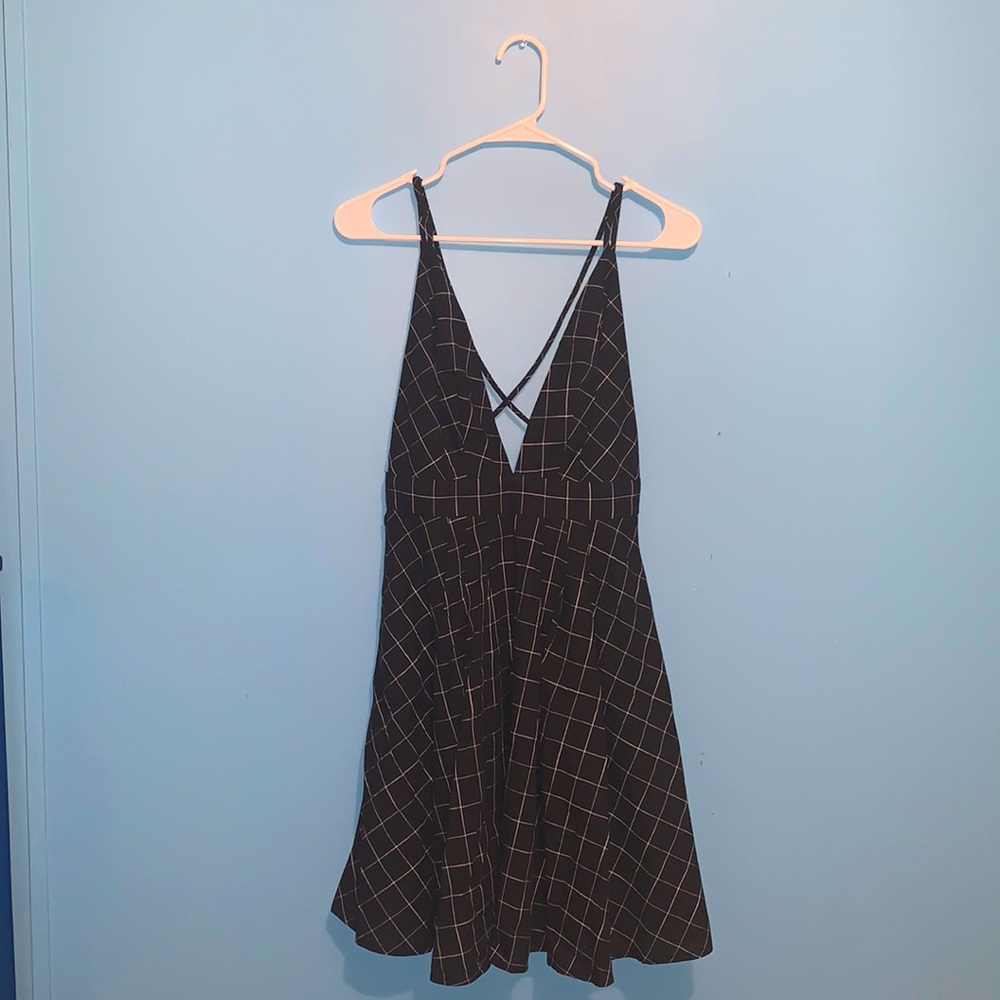 (2/$25) Plaid Fashion Nova Dress